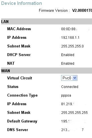 Konfiguracja routera ADSL - testowanie po��czenia