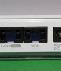 Konfiguracja routera - Port WAN RJ-45