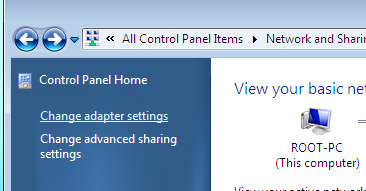 Windows 7 - Centrum udostępniania i sieci - Network and Sharing Center Windows 7 - Centrum udostępniania i sieci - Network and Sharing Center