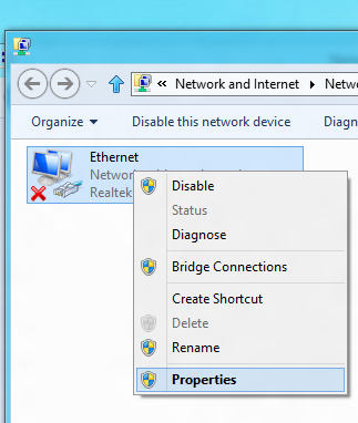 Windows 8 - Wybór połączenia sieciowego Windows 8 - Wybór połączenia sieciowego